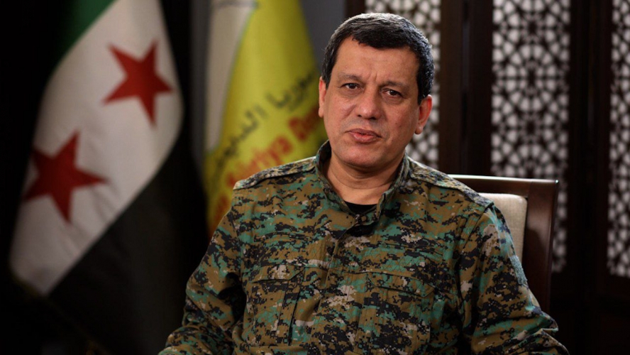 مظلوم عبدي يهنئ السوريين بالذكرى الأولى لسقوط النظام البعثي