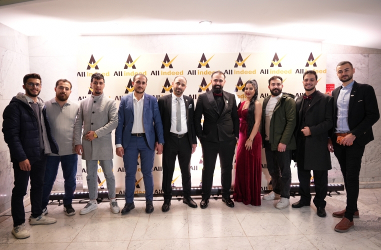 بحضور فنانين سوريين وإعلاميين ومؤثرين.. شركة All indeed تطلق فرعها الثاني في دمشق