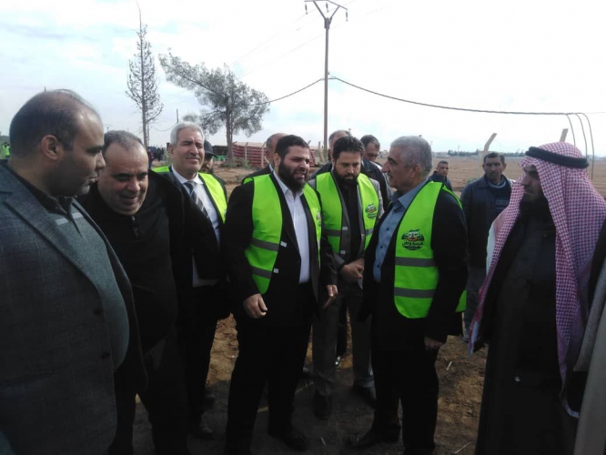 أكساد تؤكد التزامها بدعم جهود التشجير الوطني خلال مشاركتها في حملة 