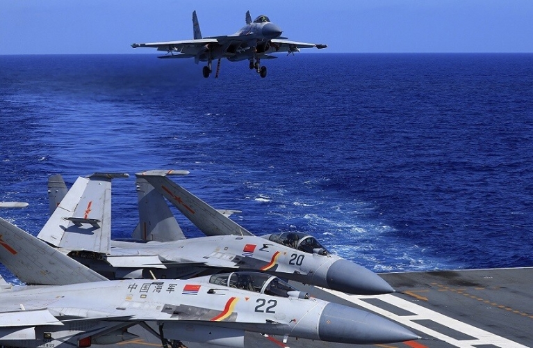 الصين تطلق تدريبات على ضربات جوية لأهداف أرضية خلال مناورات حول تايوان