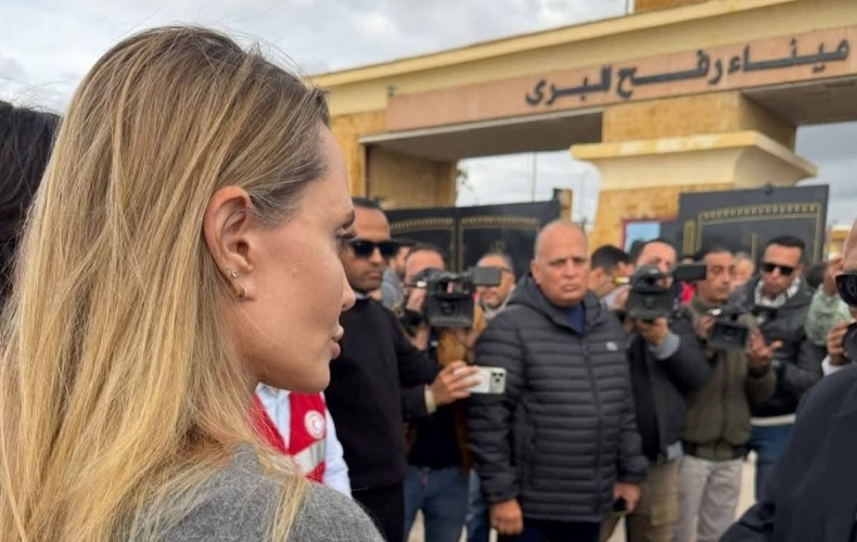 أنجلينا جولي في معبر رفح… رسالة تضامن إنساني مع غزة