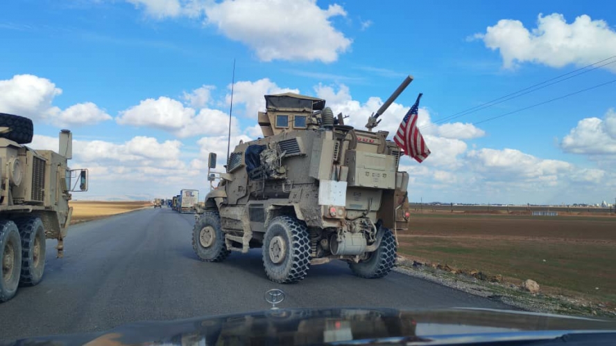 قوات “التحالف الدولي” تنسحب من قاعدة الشدادي في الحسكة