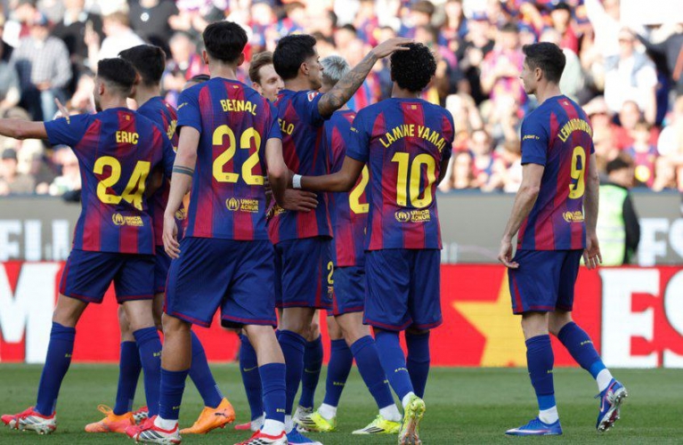 برشلونة يكتسح ليفانتي بثلاثية نظيفة ويعتلي صدارة 