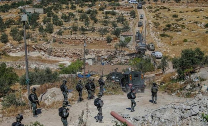 توغل دورية عسكرية في ريف القنيطرة الأوسط وتنصب حاجزاً في قرية العجرف