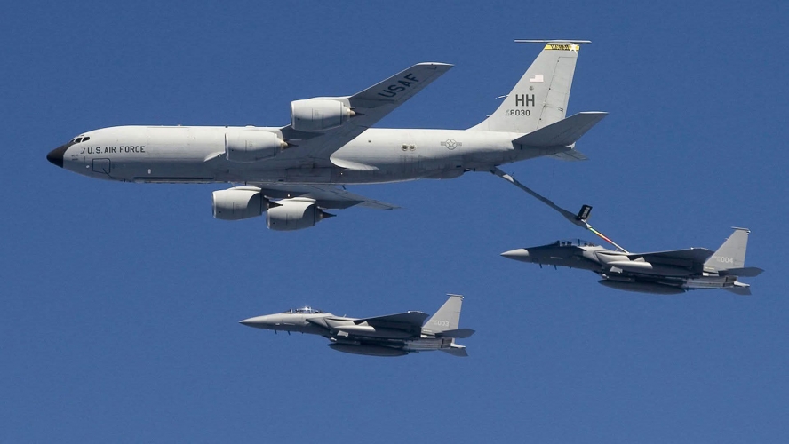 الجيش الأمريكي: مقتل 4 من أصل 6 من طاقم طائرة للتزويد بالوقود سقطت غربي العراق 