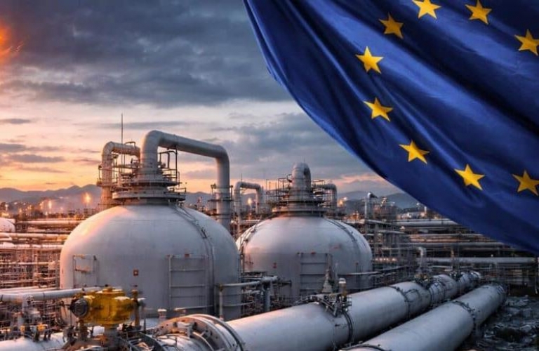 متوسط ​​أسعار الغاز في أوروبا يتجاوز 600 دولار لأول مرة منذ 2023