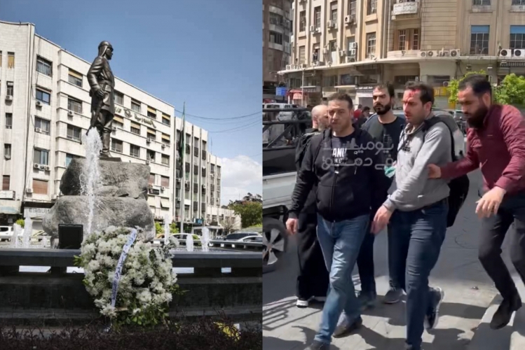 حركة فجر دمشق تتهم السلطة بالاعتداء على اعتصام قانون وكرامة وتدعو لإضراب عام بدمشق