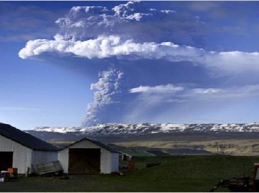 إلغاء 252 رحلة جوية بسبب بركان آيسلندا