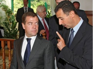 رسالة للرئيس الأسد من الرئيس الروسي 