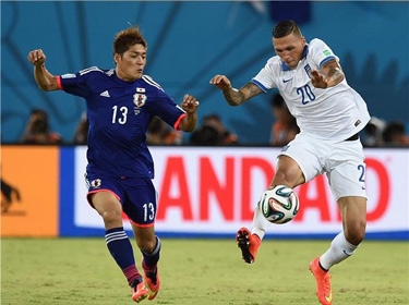 اليونان واليابان يهديان كولومبيا التأهل رسميا