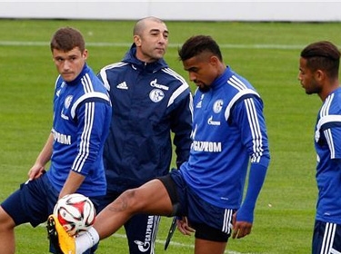 شالكه ينتظر بصمات المدرب دي ماتيو أمام سبورتنج 