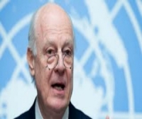 دي ميستورا: انتظر الوقت المناسب لبدء الحوار المباشر بين الاطراف السورية  