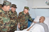 بتوجيه من الرئيس الأسد.. العماد أيوب يزور بعض تشكيلاتنا المقاتلة في المنطقة الجنوبية وجرحى الجيش بالمشافي العسكرية