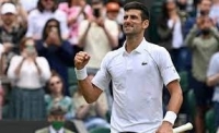 تأهل الصربي / نوفاك ديوكوفيتش / إلى نصف نهائي بطولة ويمبلدون للتنس
