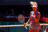 تأهل المصرية ميار شريف إلى ربع نهائي بطولة مدريد للتنس