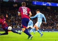 مانشستر سيتي يفوز على لايبزيج في دوري أبطال أوروبا