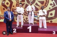 حسناء سعيد تحرز فضية لسوريا في البطولة العربية للجودو في عمّان