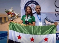 ذهبية وبرونزية لسوريا في البطولة العربية للدراجات الهوائية