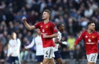 مانشستر يونايتد يتعادل مع مضيفه توتنهام في الوقت القاتل