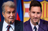 لابورتا يحسم الجدل بشأن إمكانية عودة ميسي إلى برشلونة