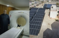 تزويد مشفى نوى بريف درعا بخط كهربائي معفى من التقنين ومنظومة طاقة شمسية