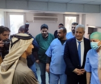 السفير القطري يزور حملة 