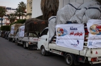 انطلاق أولى قوافل “طرطوس الخير 2” باتجاه مخيمات إدلب