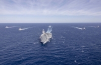 مدمرة أمريكية تدخل البحر الأبيض المتوسط