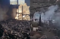 تدمير منزل واشتباكات عنيفة جراء حملة أمنية واسعة في ريف جبلة باللاذقية