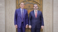 وزير الخارجية والمغتربين يبحث مع المبعوث الأمريكي إلى سوريا حزمة من الملفات الاستراتيجية